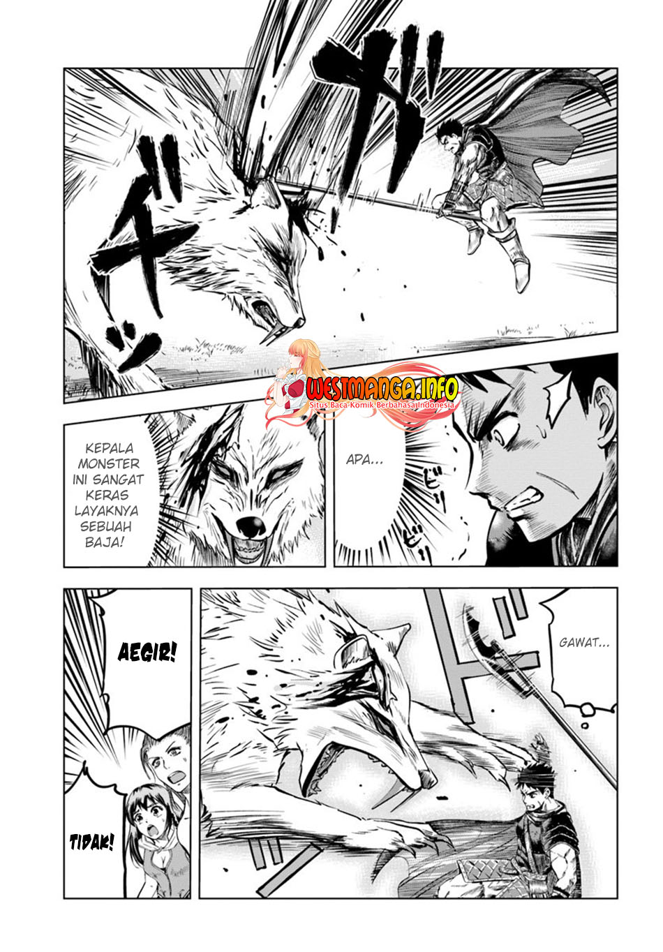 Oukoku E Tsuzuku Michi Chapter 06.2 Bahasa Indonesia